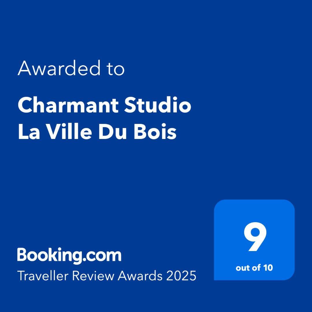 Charmant Studio La Ville Du Bois Exteriör bild